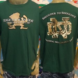 Rare Adidas Notre Dame Fighting Irish The Shirt